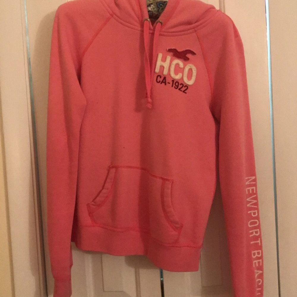 Pink Hollister Hoodie